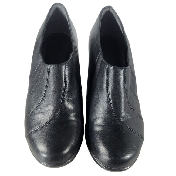 Dansko Women's Black Leather Heels, Size 8.5 (EU 39) - Picture 2 of 9